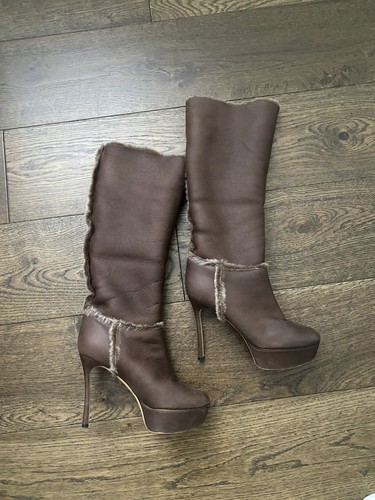 Stivali casadei shearling 5 - stivali, 37,5